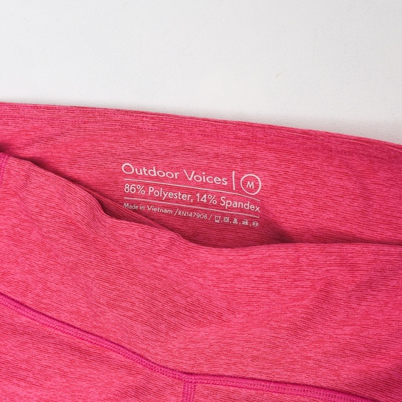 *Sale 3 for $25 5 for $39 Outdoor Voices Full Length Compression Leggings Med - Picture 11 of 12